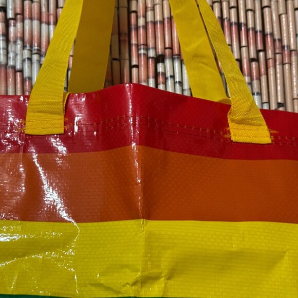 IKEA Storstomma Rainbow, Reuseable Large Shopping Bag, 104.832.10 Multi-Color - Picture 6 of 12